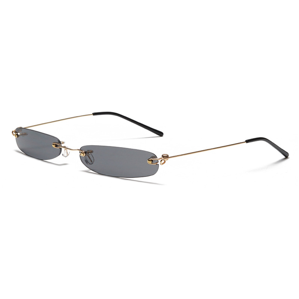 Castillotigo™ Mini gafas de sol sin montura con personalidad de moda