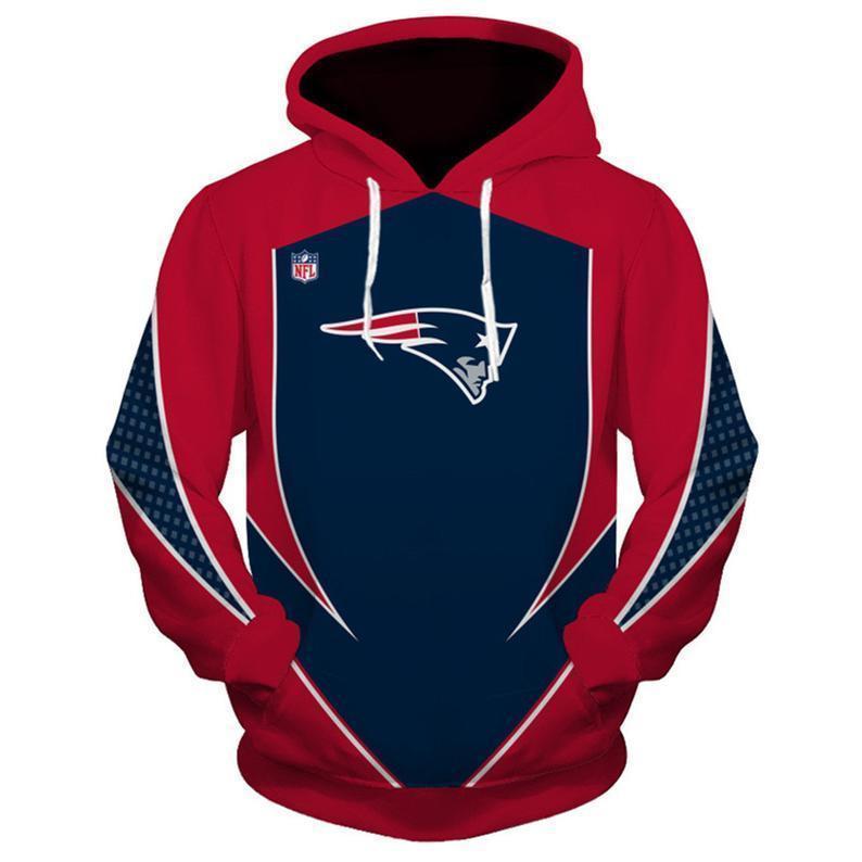 PATRIOTS 3D HOODIE DB