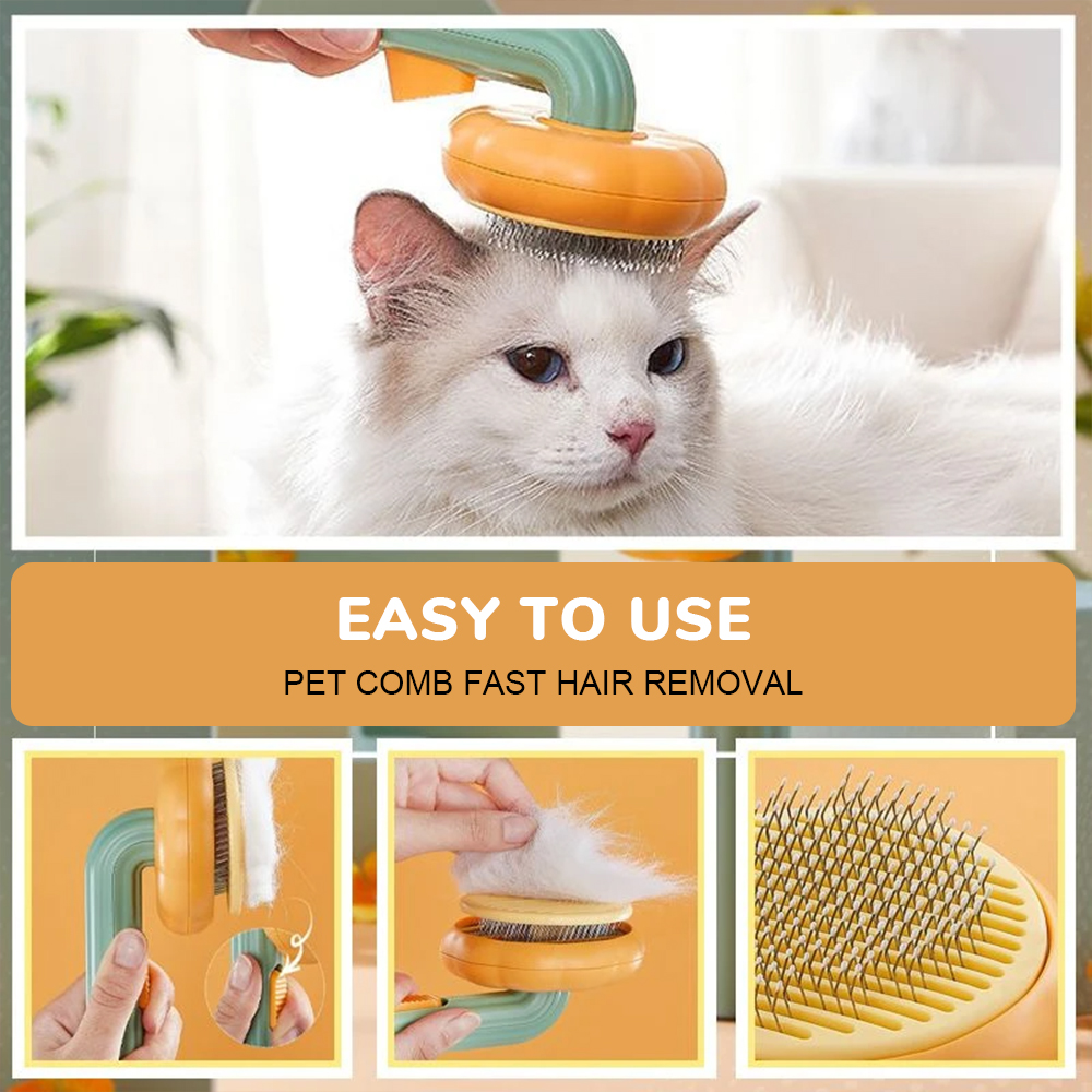 Higomore™ Pumpkin Pet Fast Hair Removal Comb