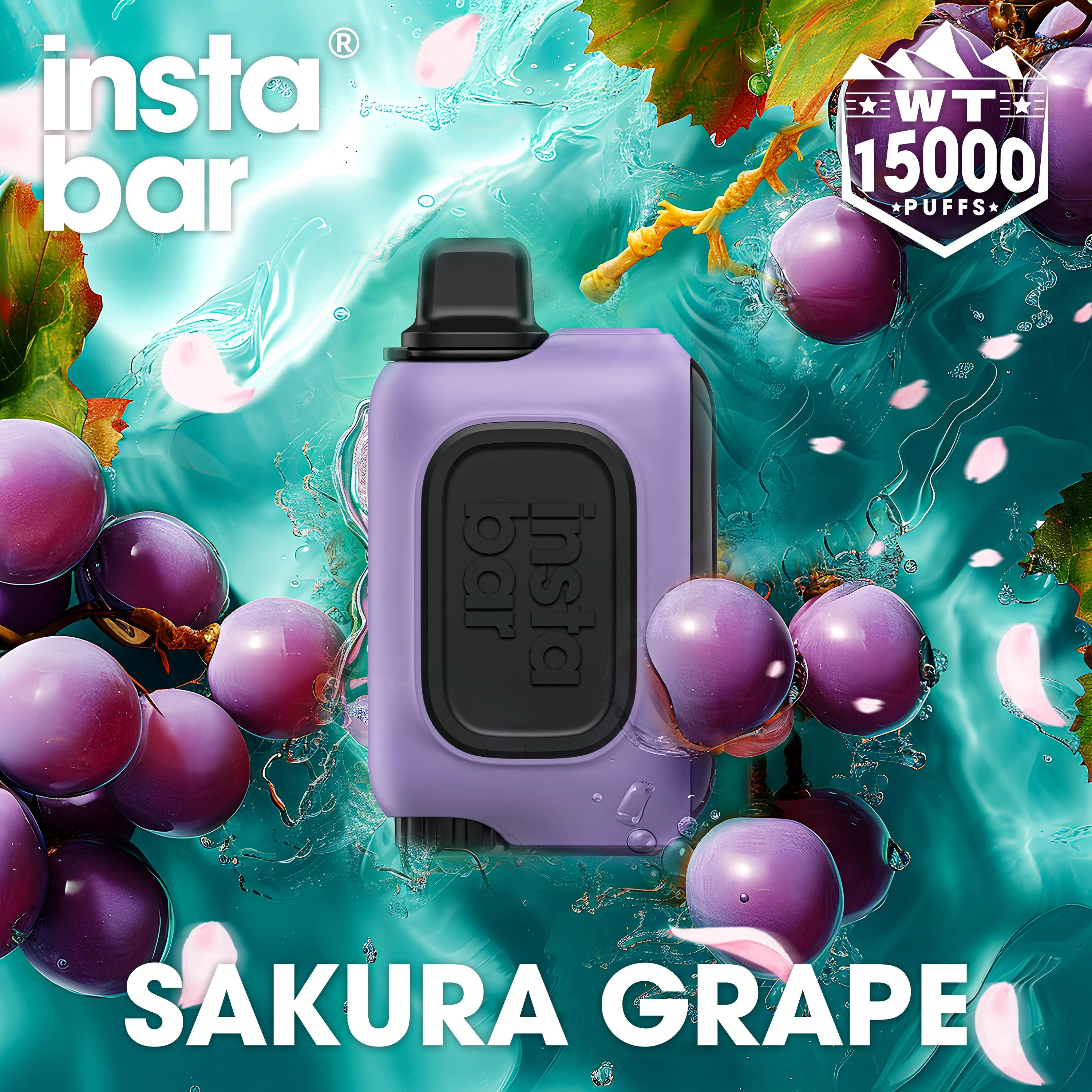 Sakura Grape - INSTABAR WT15000 PUFFS