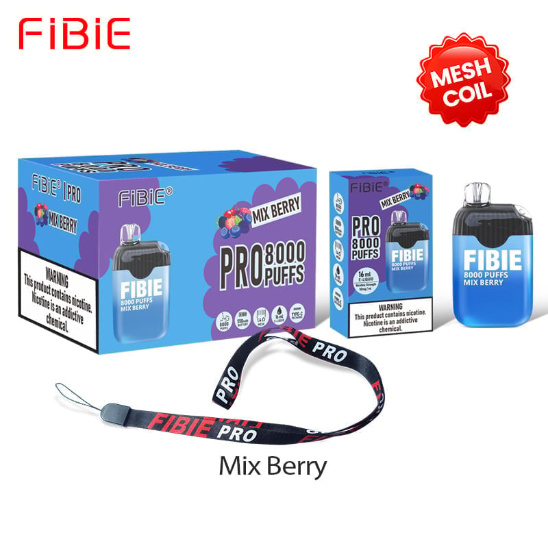 FIBIE 8000 Dual Flavors Disposable Vapor Wands(8000 PUFFS)