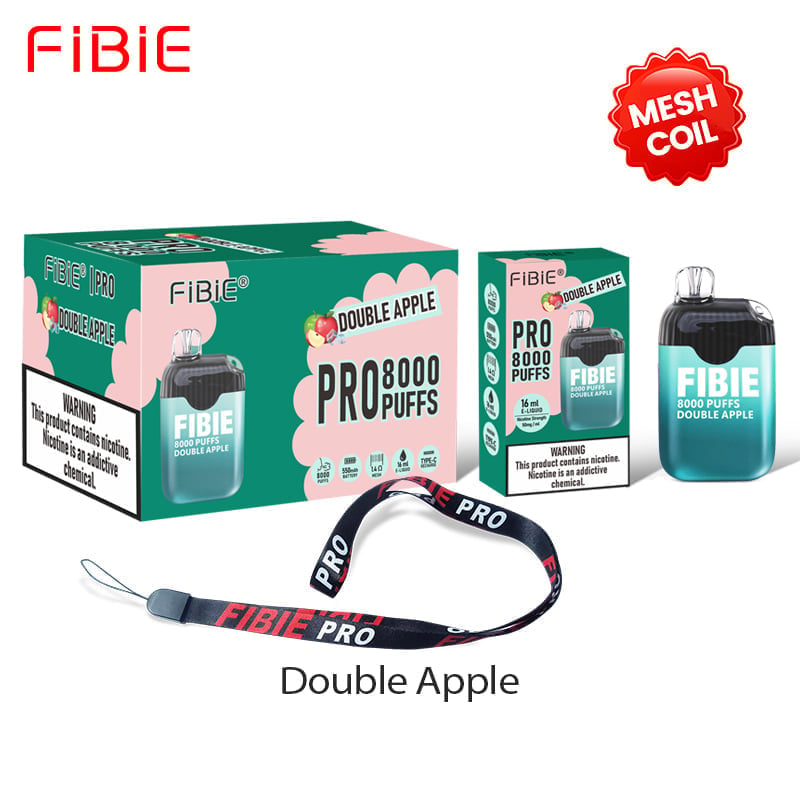 FIBIE  8000 Puffs Disposable Vapor Wands (10 Flavors Collection)