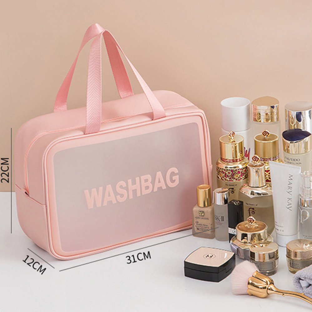 Castillotigo™ Bolso cosmético transparente para mujer