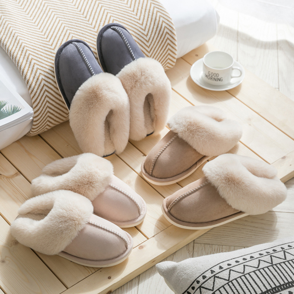 Castillotigo™ Además de pantuflas cálidas de terciopelo
