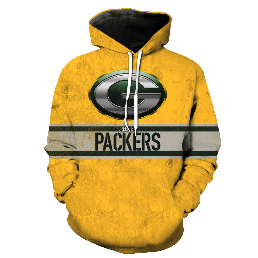 PACKERS 3D HOODIE 2363