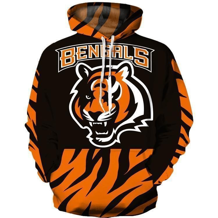 CINCINNATI BENGALS 3D HOODIE CB2201