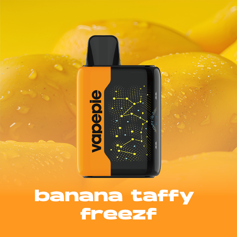 VAPEPIE 25000 Puffs BANANA TAFFY FREEZE