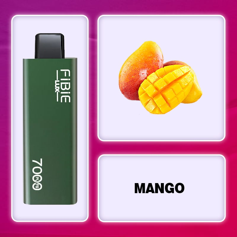 MANGO -FIBIE 7000 Puffs Disposable Vapor Wands(7000 PUFFS)