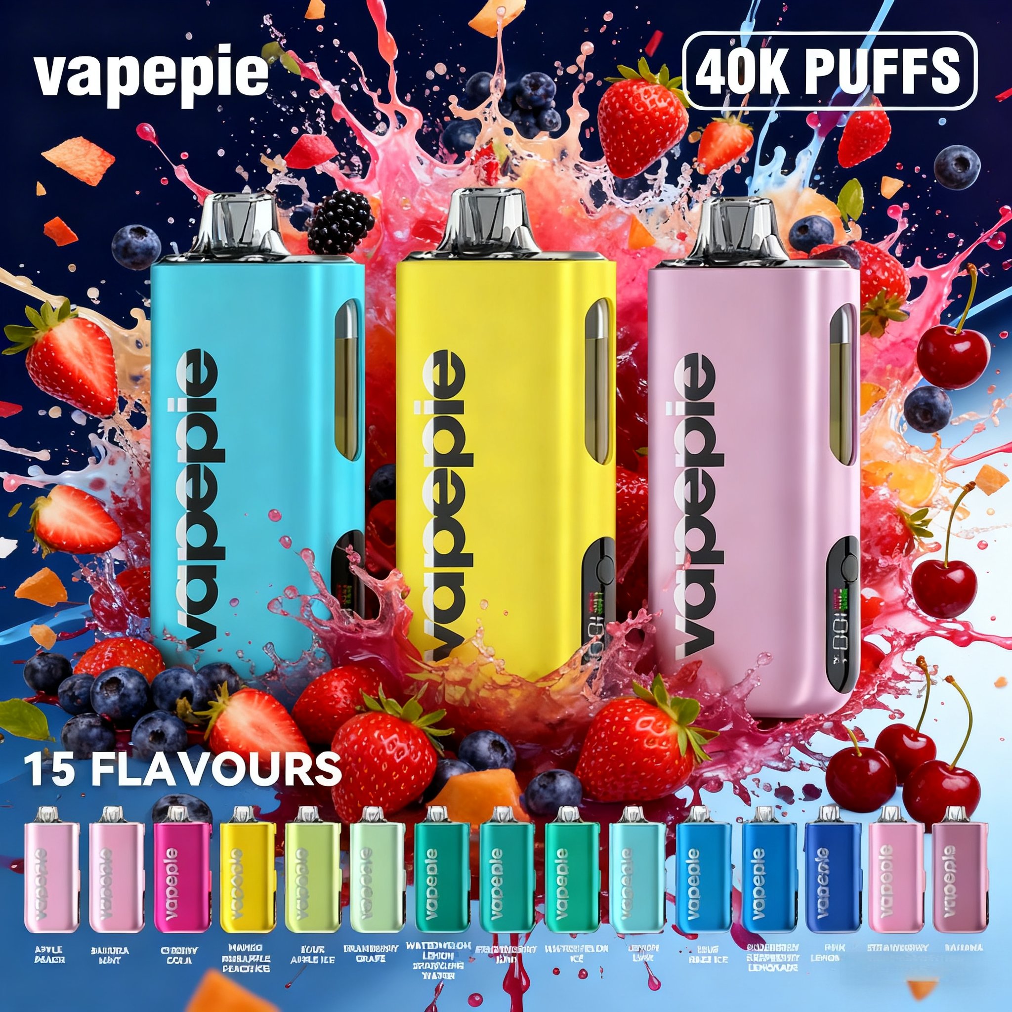 🔥 OFFERTA 1+1 GRATIS 🔥VAPEPIE Max 40000 PUFFS