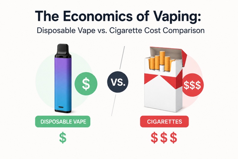 The Economics of Vaping: Disposable Vape vs. Cigarette Cost Comparison