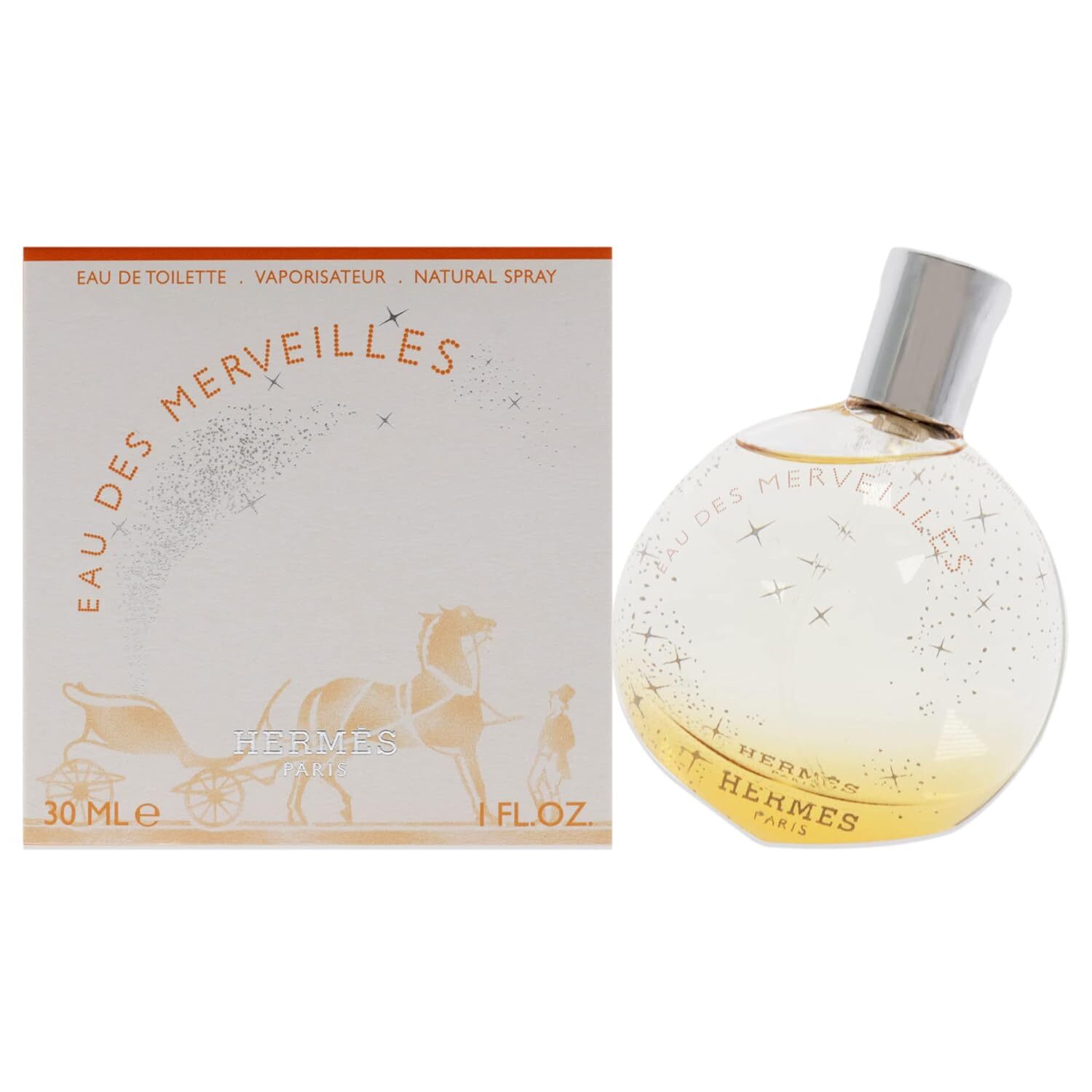 Hermes Eau Des Merveilles EDT Spray Women 1 oz