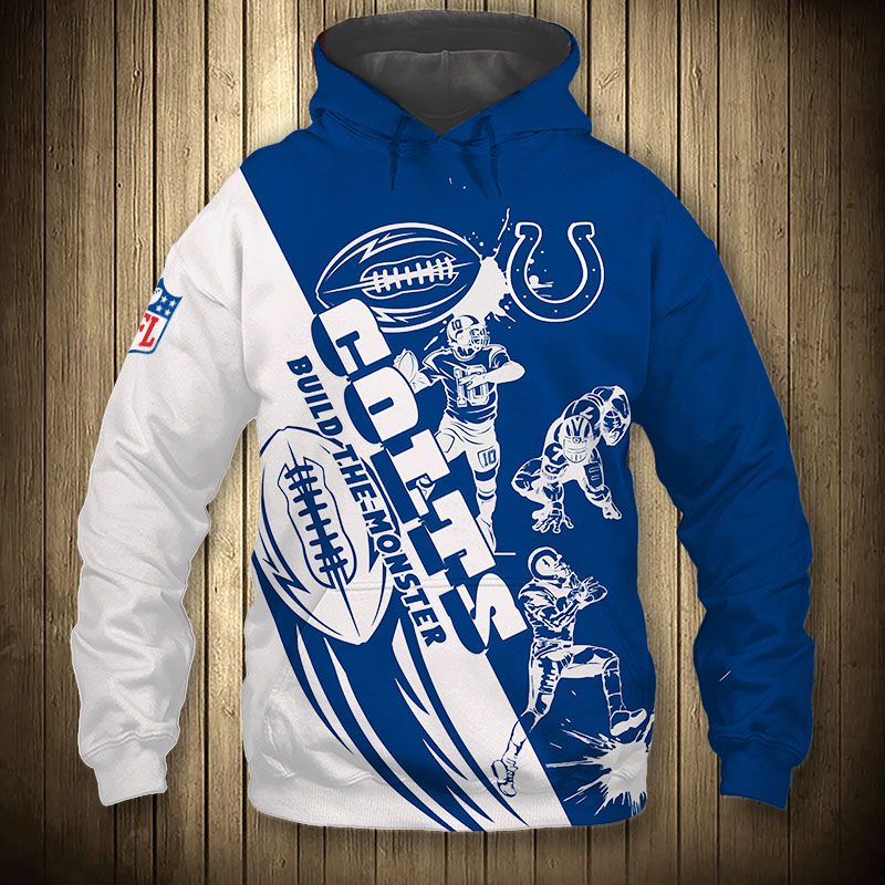 INDIANAPOLIS COLTS 3D HOODIE IICC002