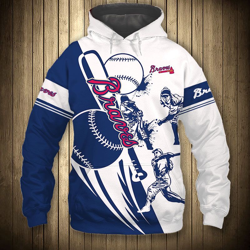 ATLANTA BRAVES 3D HOODIES AB009