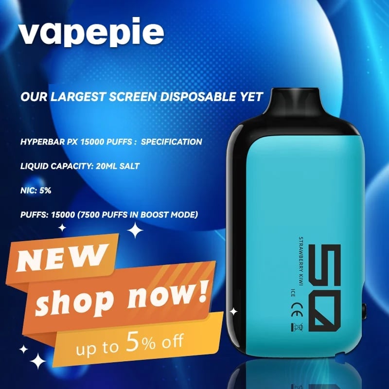 STRAWBERRY WATERMELON & Vapepie AG 15000 PUFFS