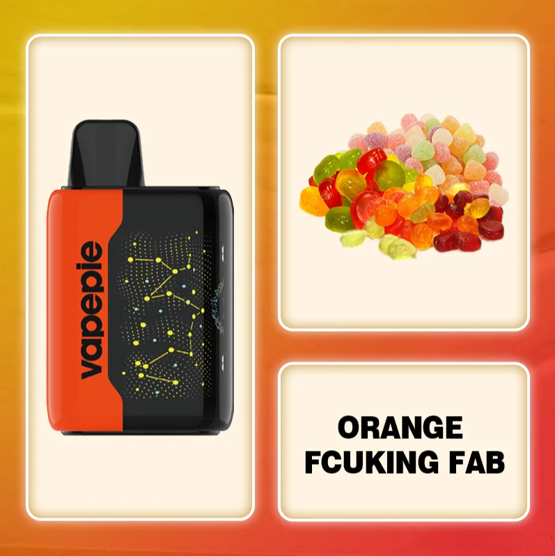 VAPEPIE 25000 PUFFS - ORANGE FCUKING FAB