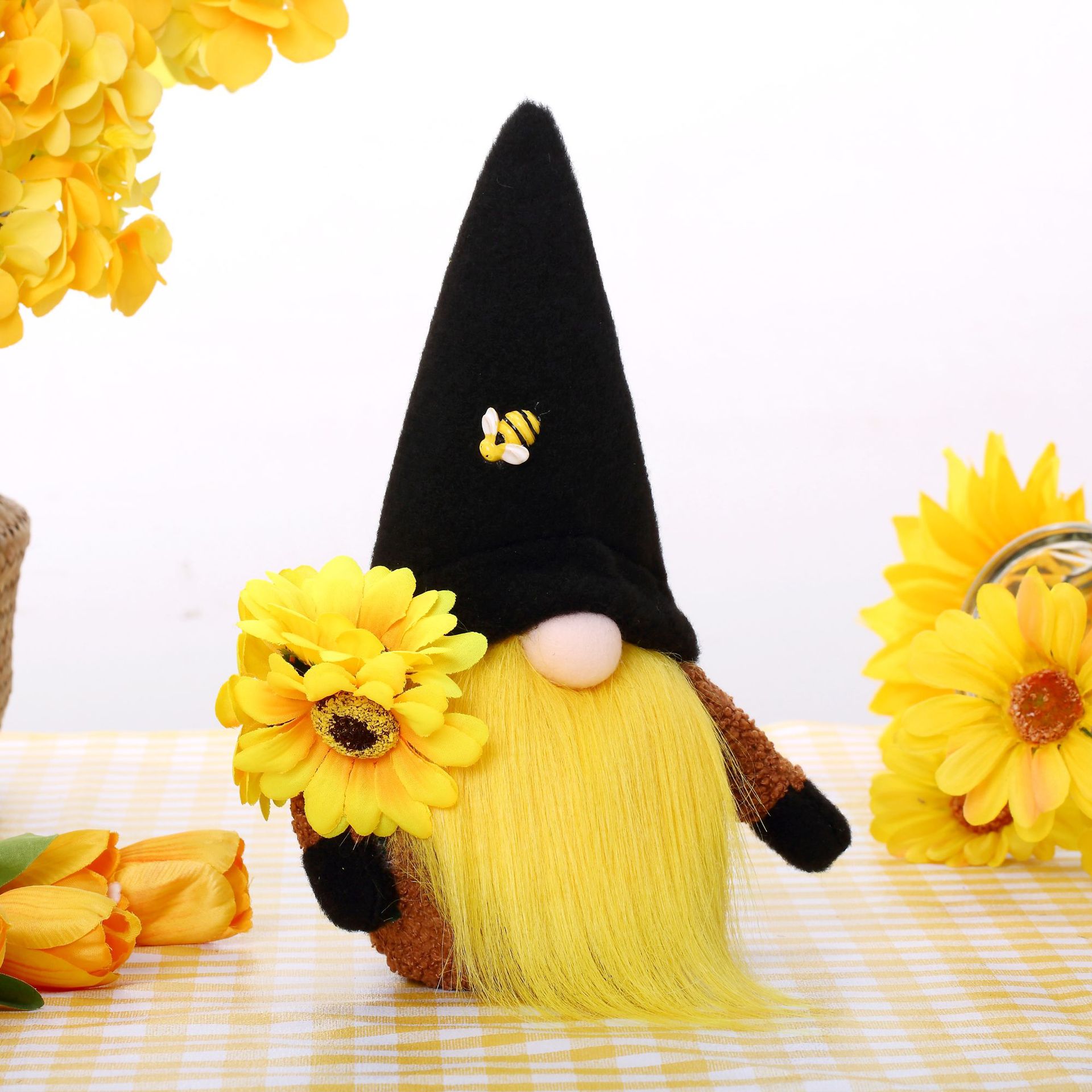Higolot™ Sunflower-bee-gnome-oranments