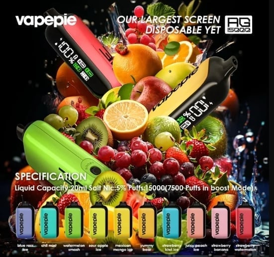 VAPEPIE AG 15000 Puffs