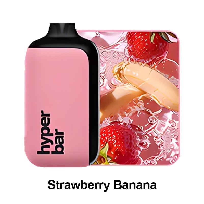 STRAWBERRY BANANA  & Hyperbar PX 15000 PUFFS