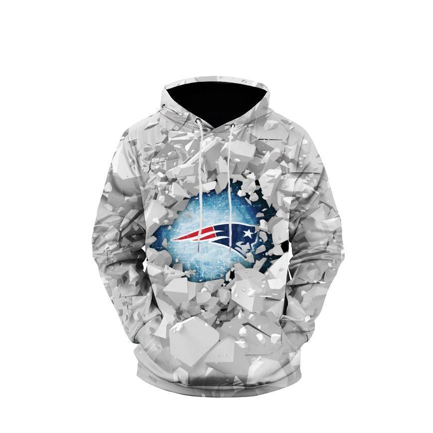 PATRIOTS  3D HOODIE 07