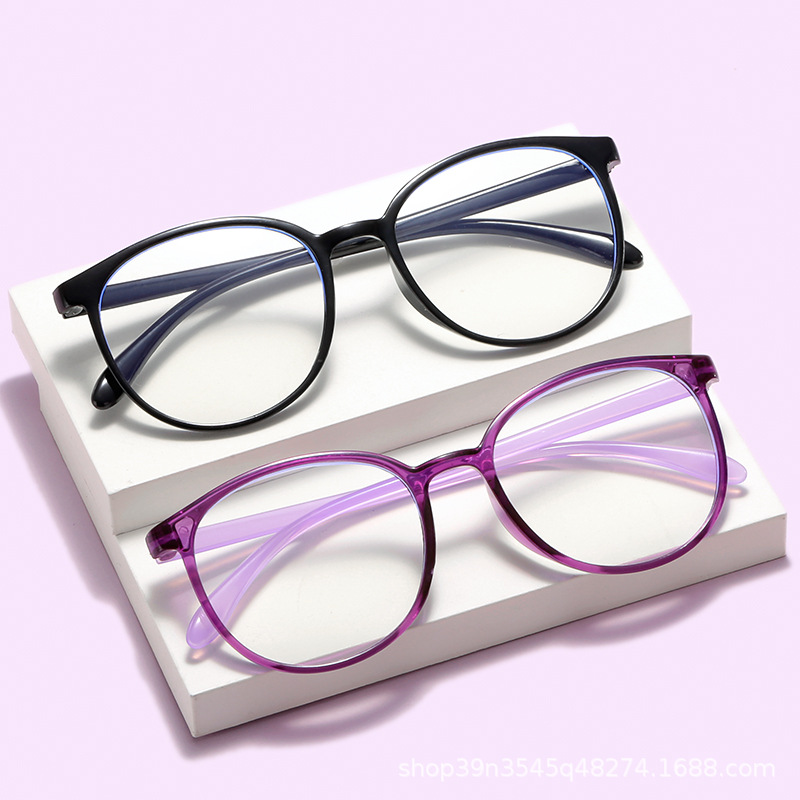 COMFORTABLE AND STYLISH ROUND FRAME ANTI-BLUE LIGHT READING GLASSES