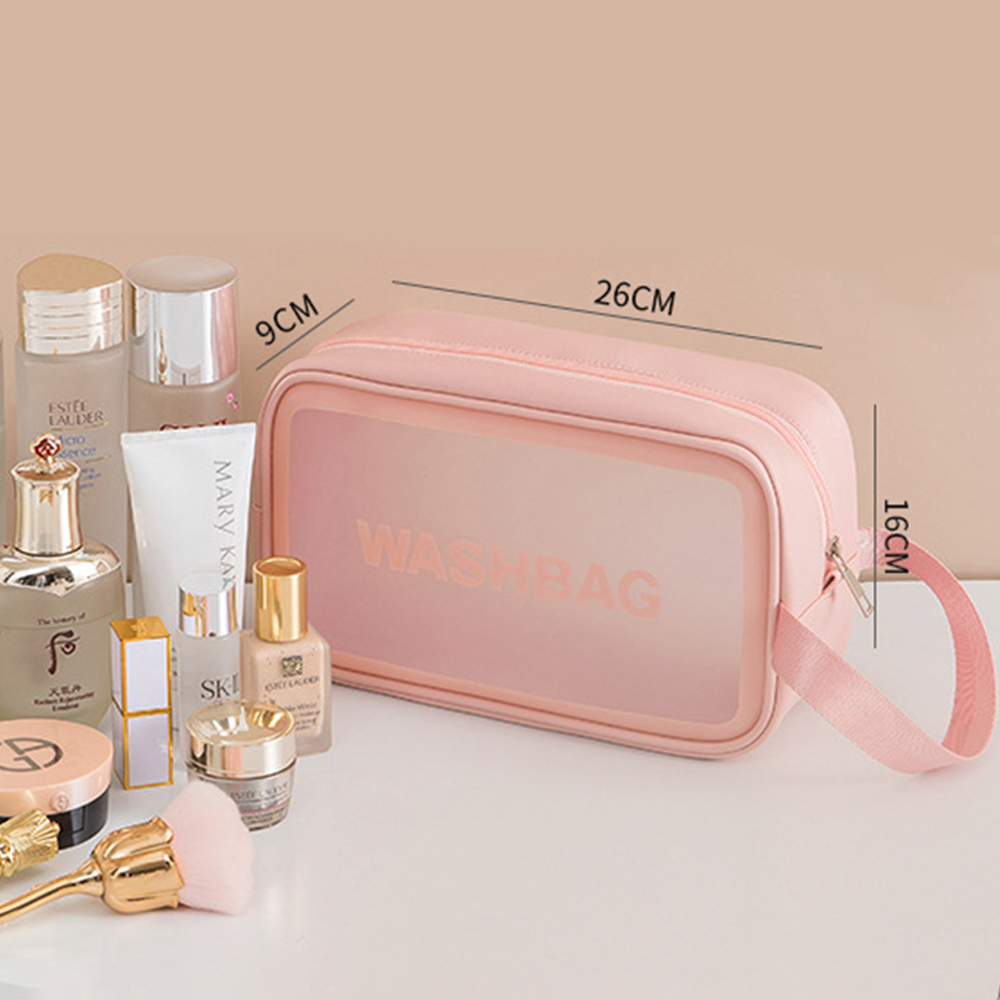 Castillotigo™ Bolso cosmético transparente para mujer