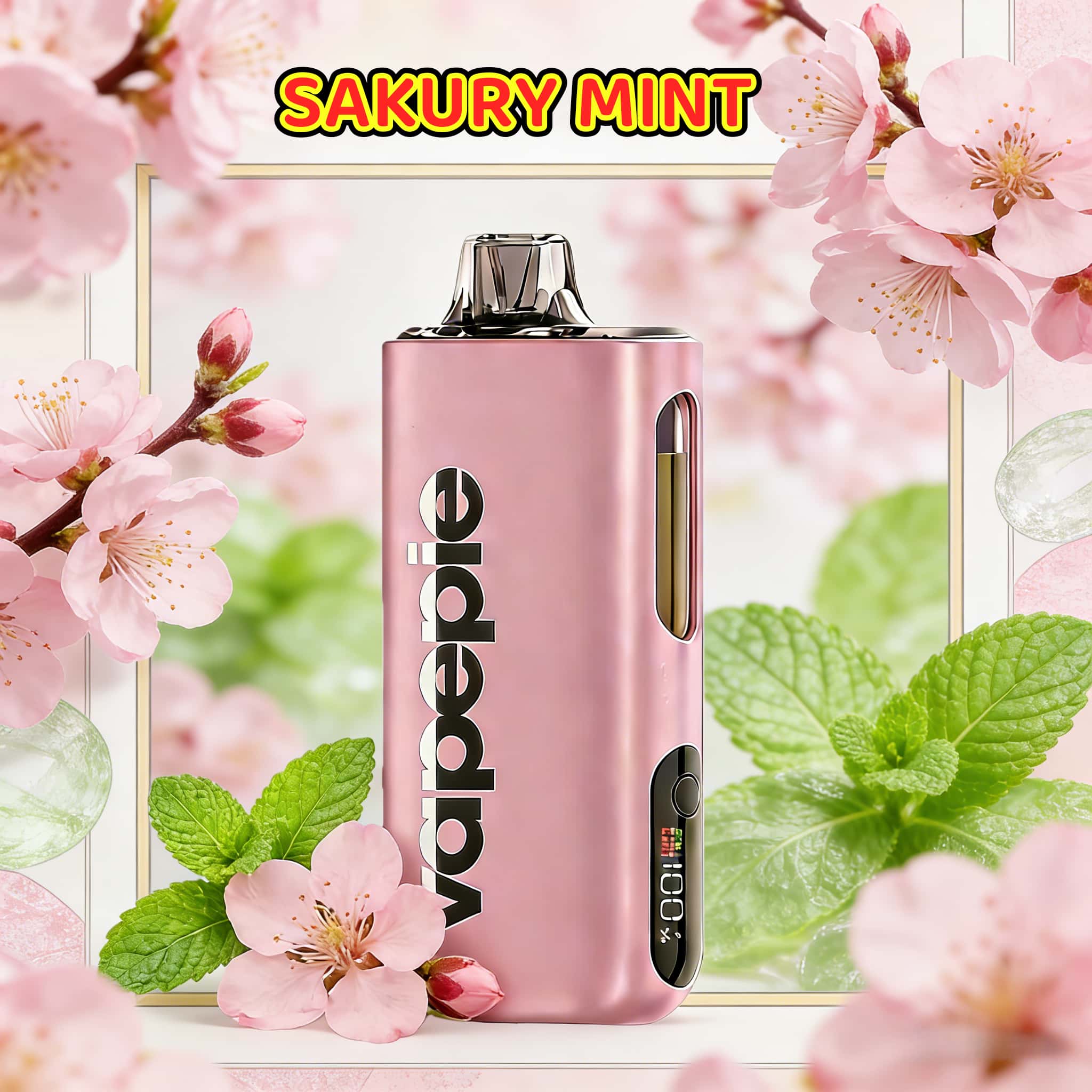 🔥Buy 1 get 1 free🔥Vapepie Max 40,000 – Sakura Flavor