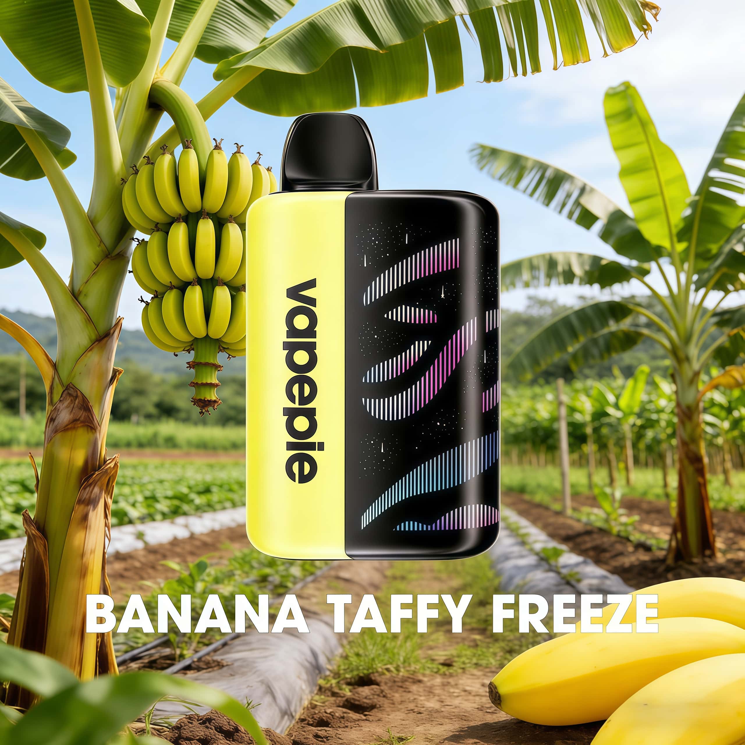 VAPEPIE Galactic Gleam 35,000 Puffs – Banana Caramel Ice