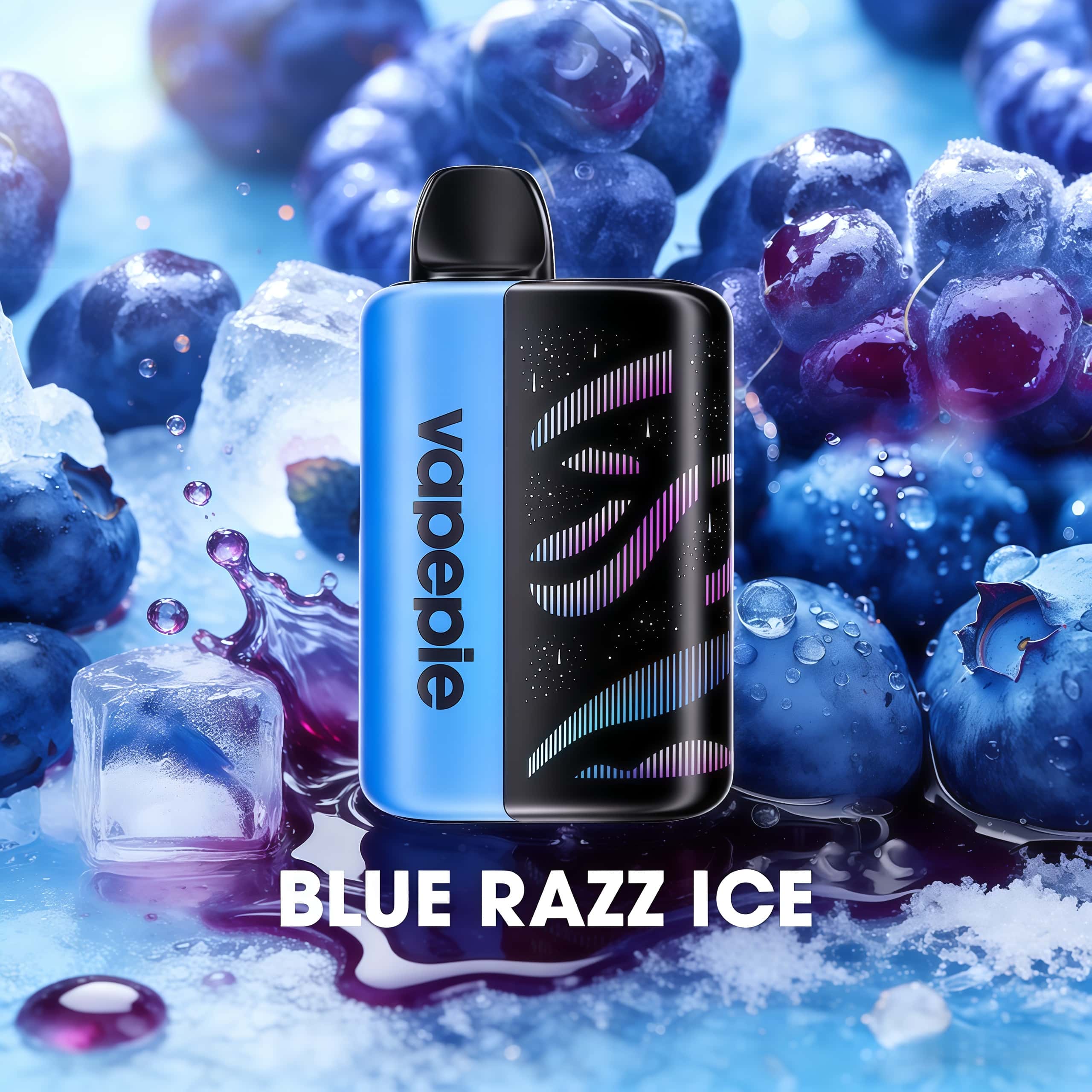 VAPEPIE Galactic Gleam 35,000 puffs – Blue Razz Ice