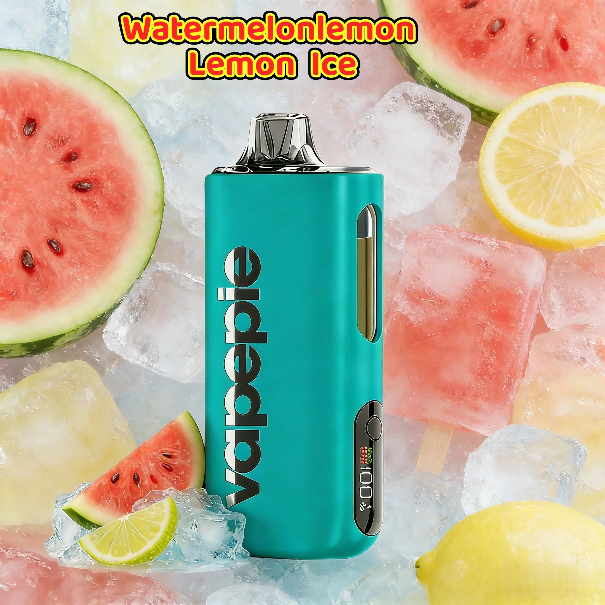 Vapepie Max 40,000 – Lemon-Watermelon Lemon Soda