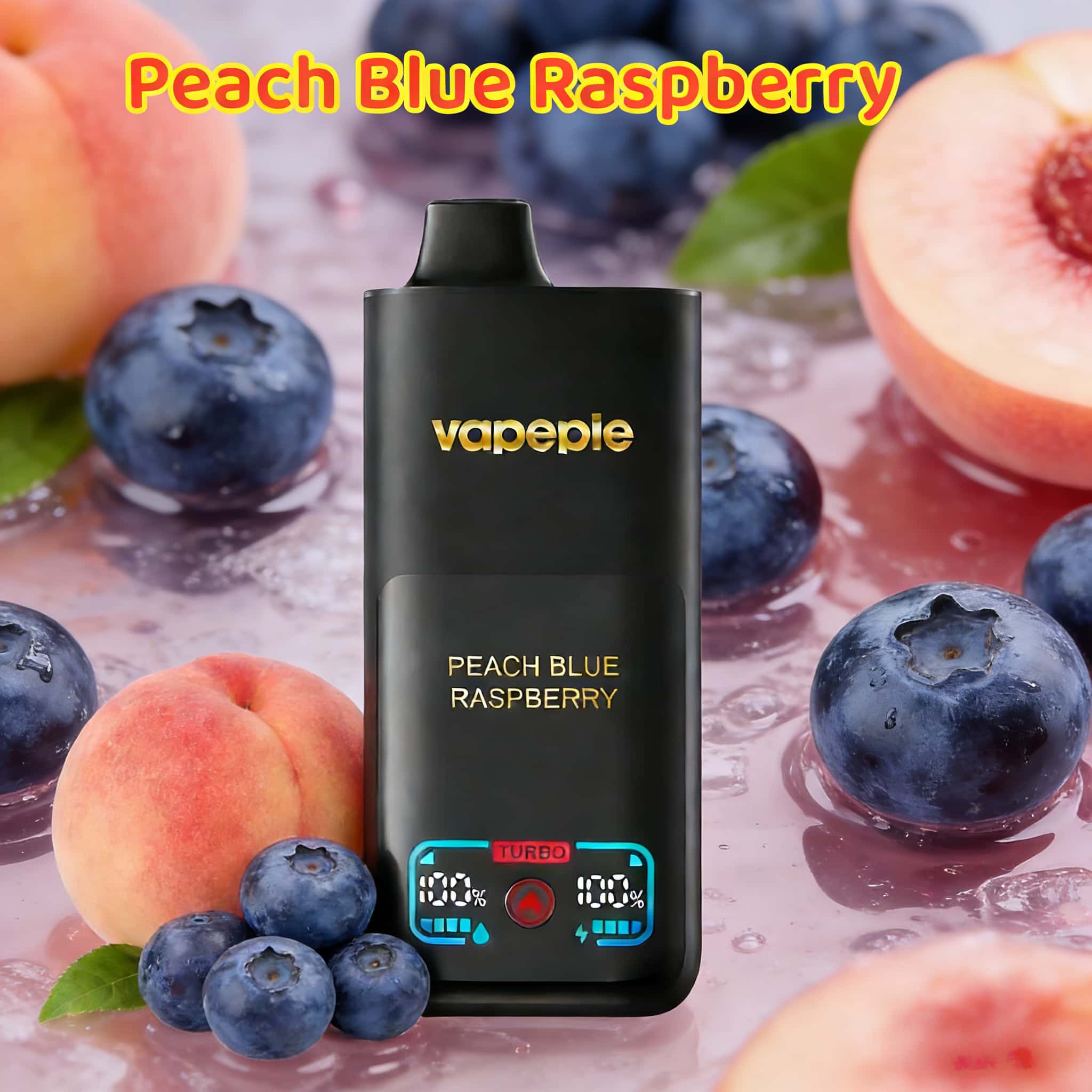 VAPEPIE Peach Blue Raspberry Vape – 70,000 Puffs