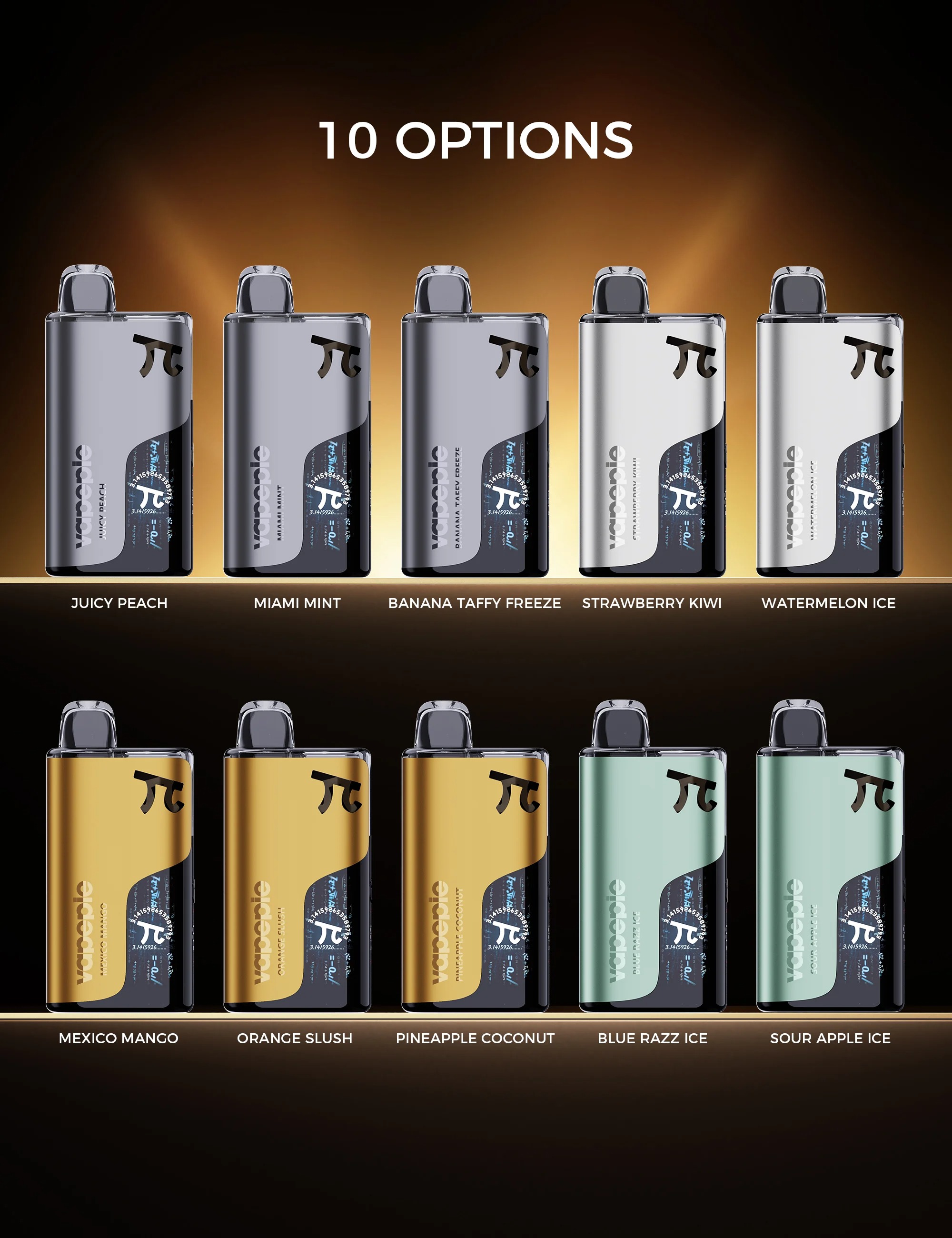 Vapepie Matrix 50000 puffs | High quality metal housing & luxurious texture