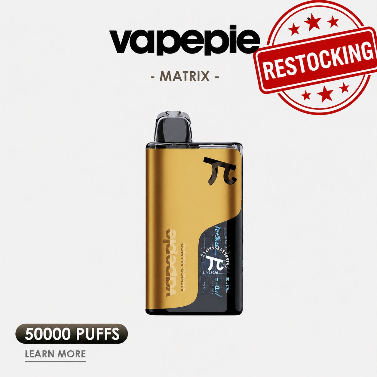 【🔄Currently sold out / Restocking】VAPEPIE Matrix 50000 Puffs Disposable Vape | 🍁 Canada Warehouse | 5 Business Days