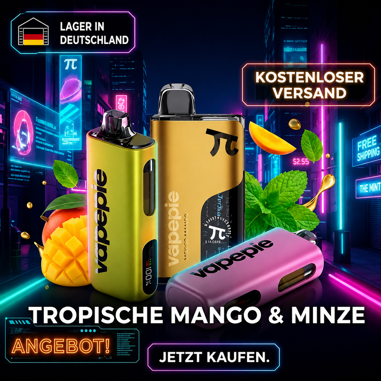 Vorteilspaket – Wiederaufladbare Einweg-Vapes (40.000 + 40.000 + 50.000 Züge) | Wählen Sie 3 beliebige Geschmacksrichtungen