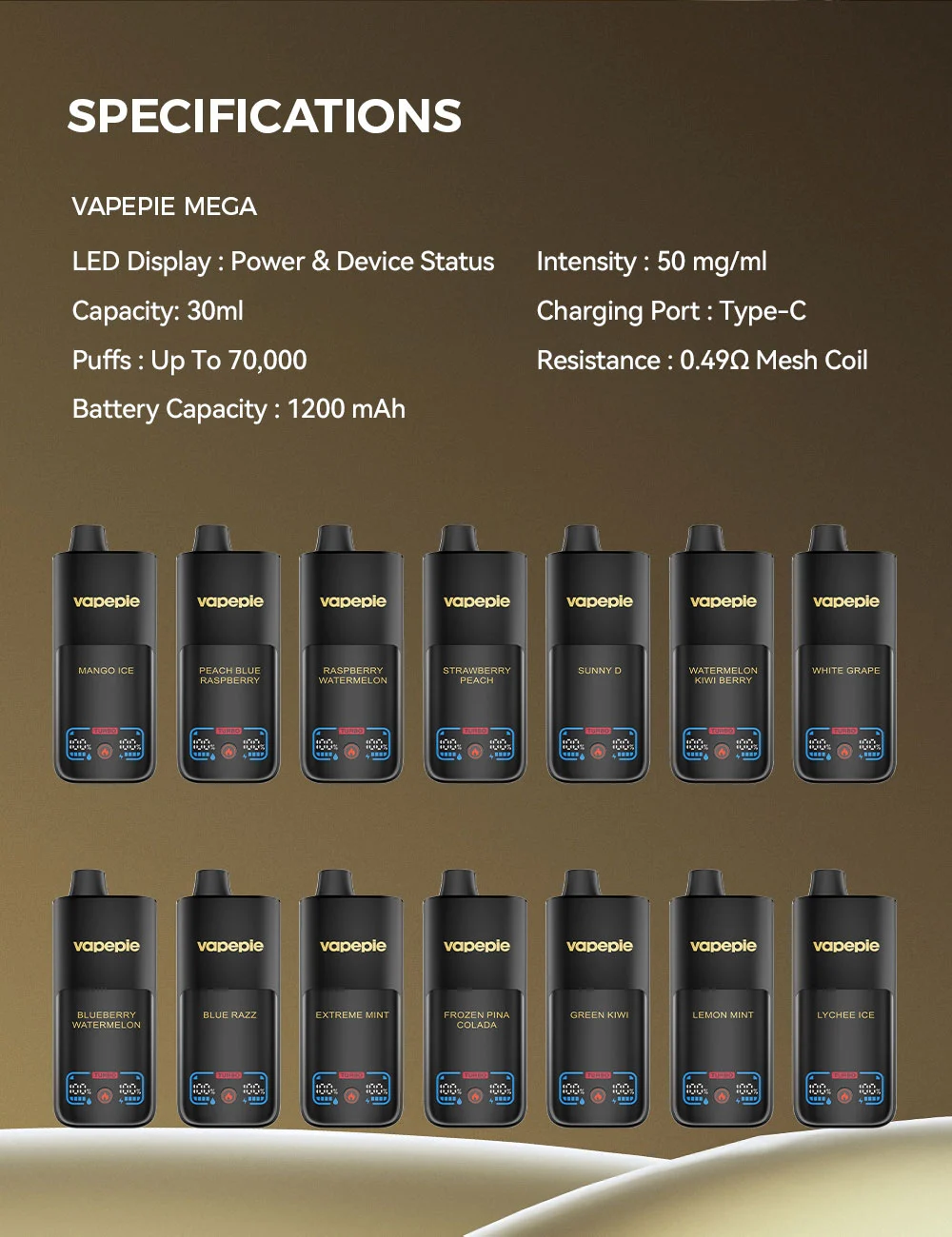Value Bundle-（35000+40000+70000） Puffs | Pick Any 3 Flavors