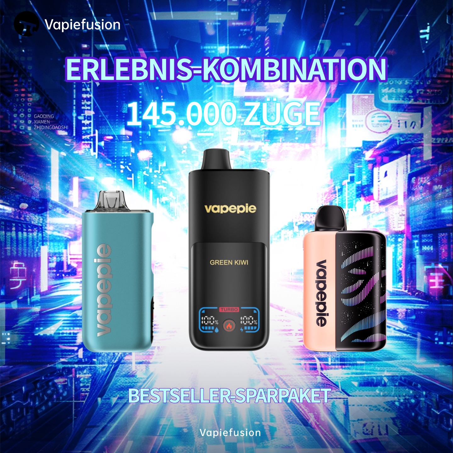 Sparpaket (35.000 + 40.000 + 70.000 Züge) | 3 Geschmacksrichtungen frei wählbar