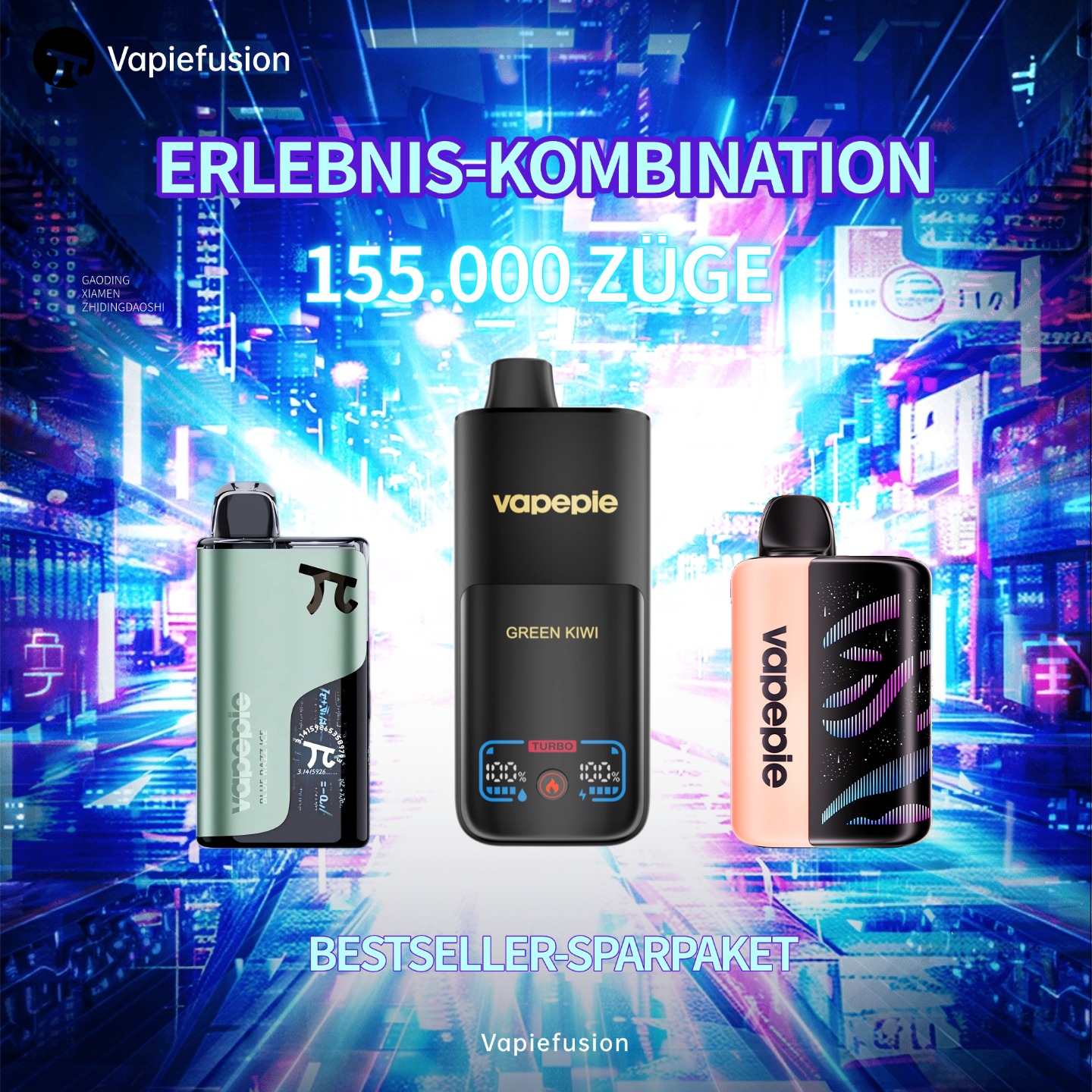 Sparpaket (35.000 + 50.000 + 70.000 Züge) | 3 Geschmacksrichtungen frei wählbar