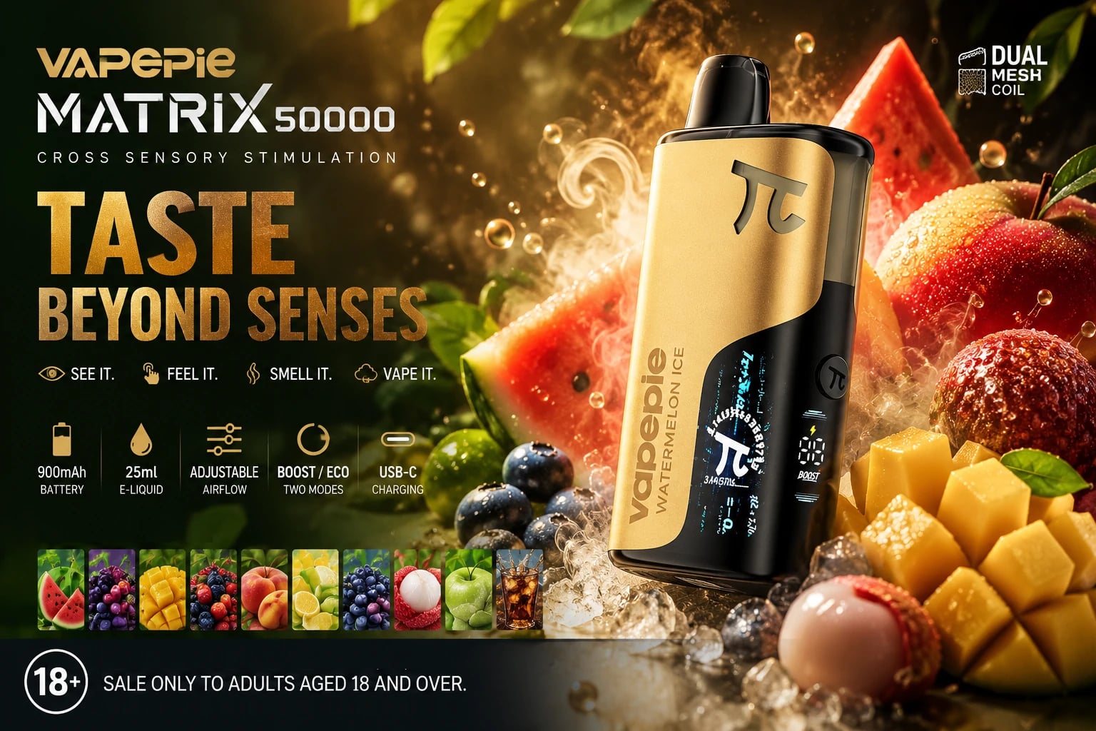 VAPEPIE Matrix 50000 Puffs | 🍁 Canada Warehouse | Delivered in 5 business days