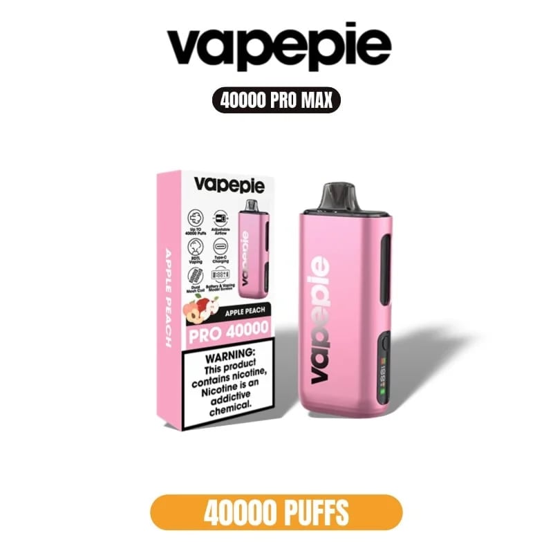VAPEPIE Max 40000 PRO Puffs Disposable Vape | 🍁 Canada Warehouse | 5 Business Days