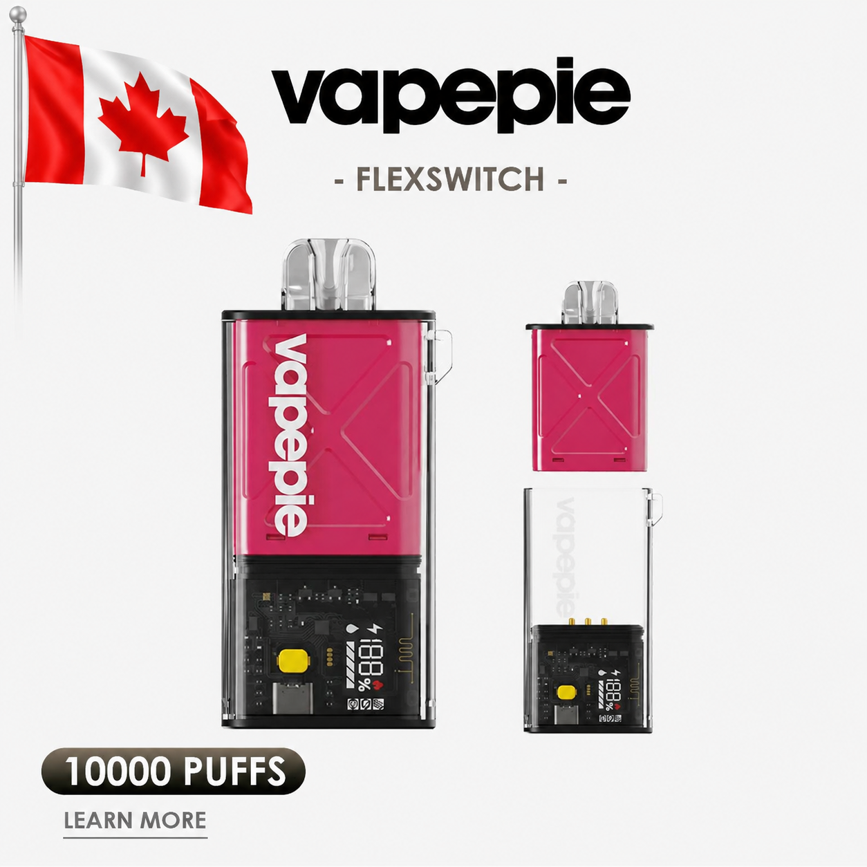 VAPEPIE Flex Switch 10000 Puffs  🌍 Global Warehouse | 15 Day DeliveryDisposable Pod - Cheap, 21+ , Canada Shipping