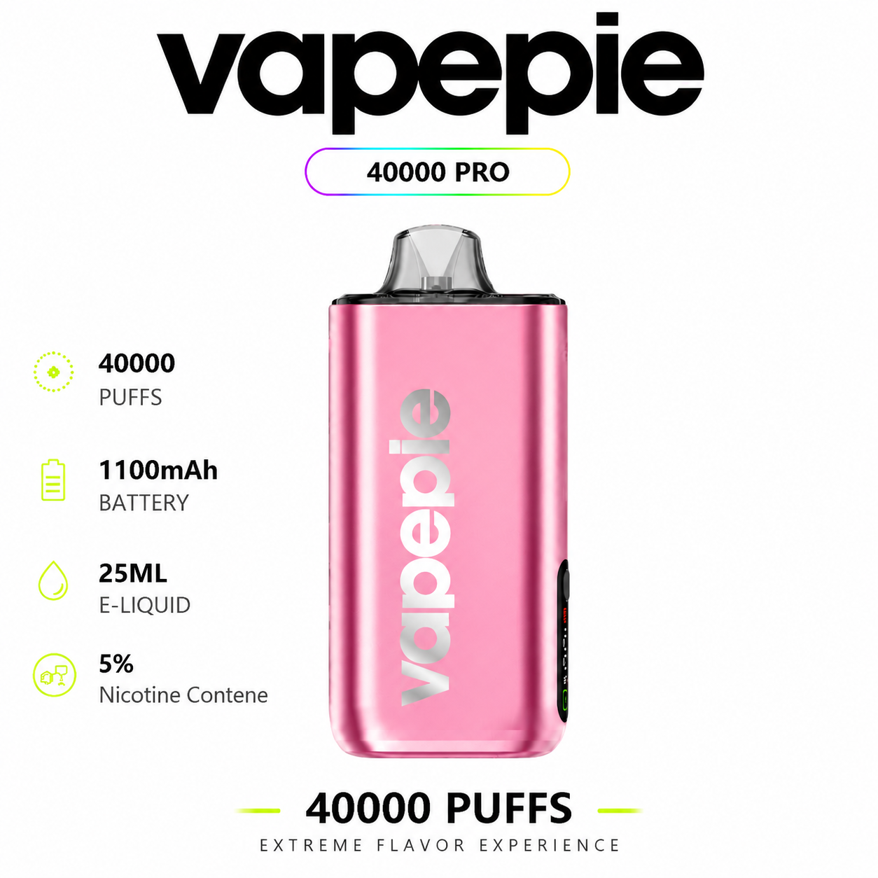 VAPEPIE PRO 40000 Puffs | 🍁 Canada Warehouse | Delivered in 5 business days