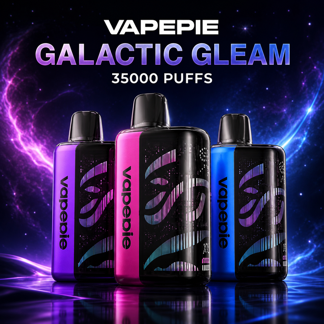 (SYD4) VAPEPIE GALACTIC GLEAM 35000 PUFFS