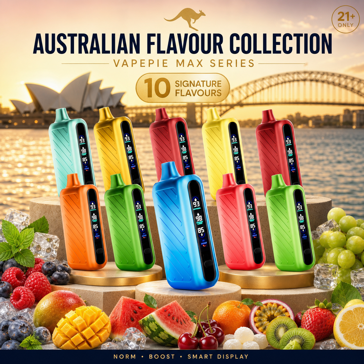 (SYD3)VAPEPIE GHOSTAIR 40000 PUFFS