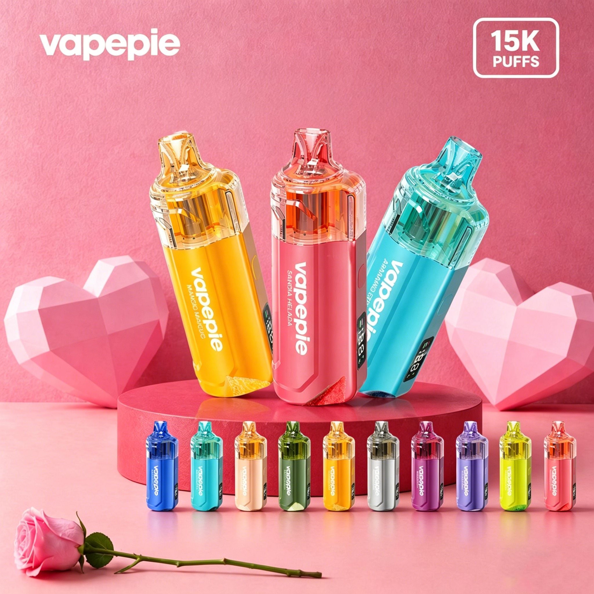 Vapepie Crystal Pop (de 15.000 baforadas)
