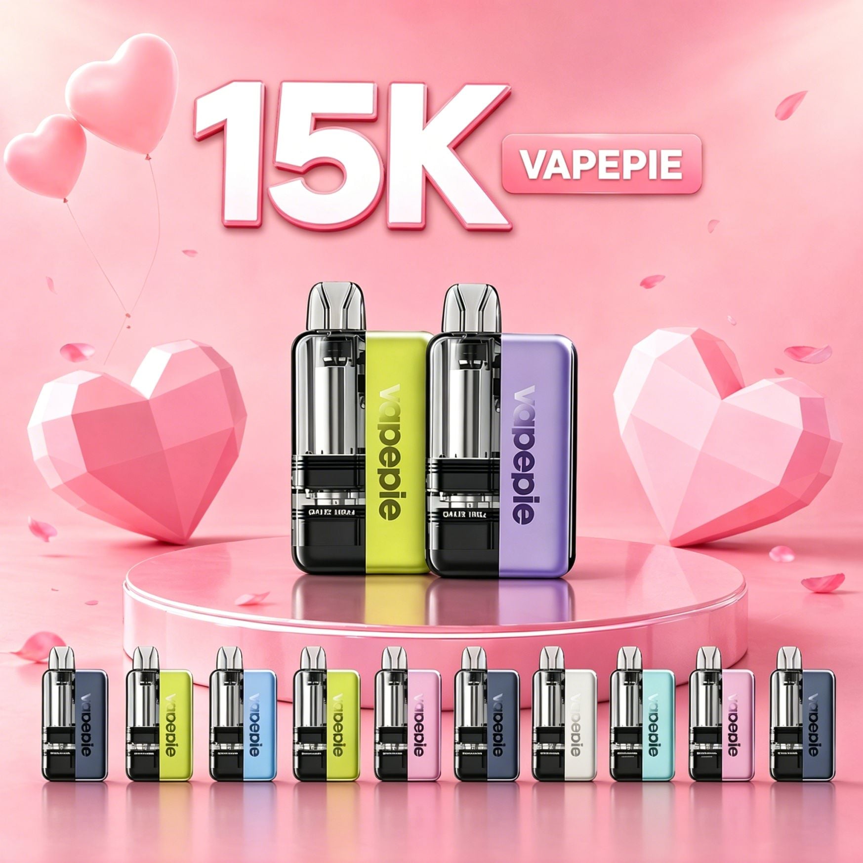 VAPEPIE x TK Ultra X 15.000 baforadas - Dispositivo magnético portátil