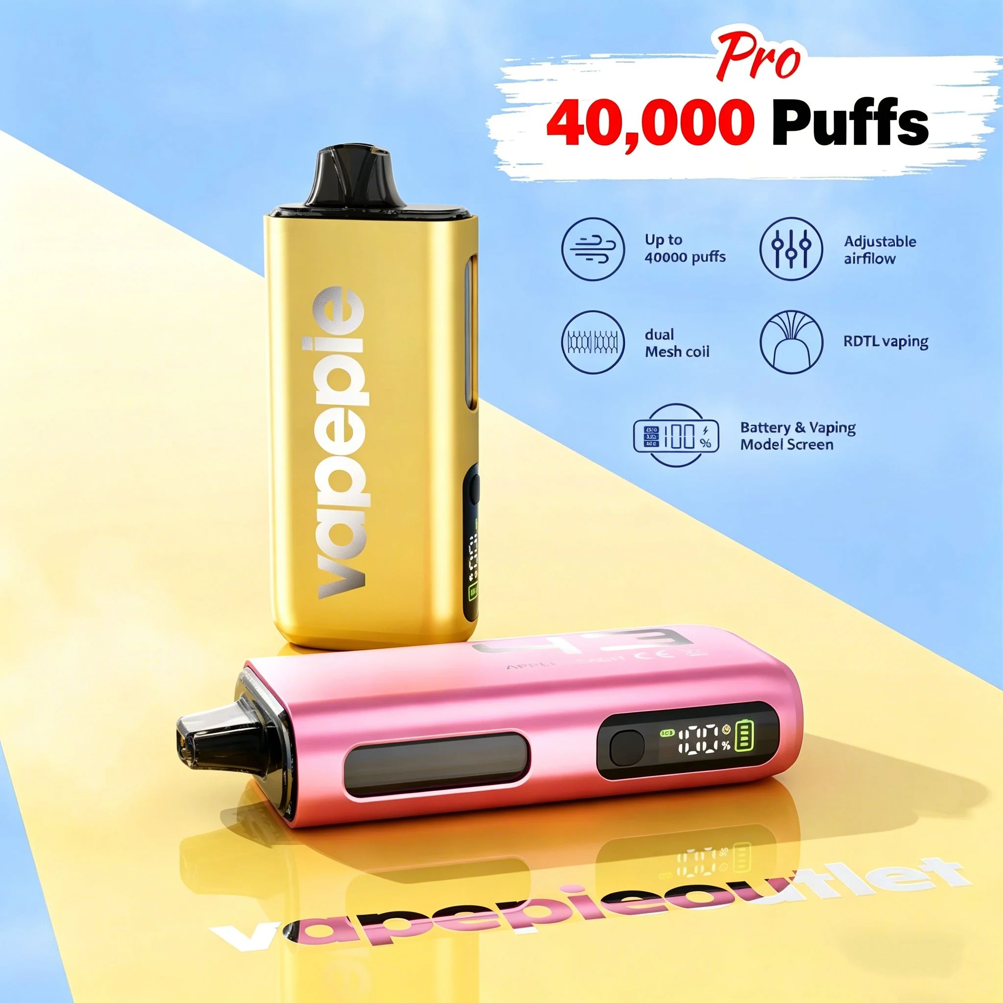 VAPEPIE Max 40000 Puffs Disposable Vape