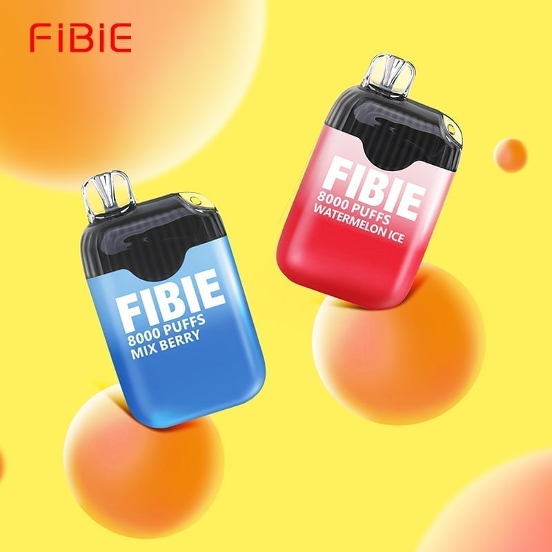 FIBIE 8000 Puffs Disposable Vapor Wands(8000 PUFFS) -Watermelon-Lychee