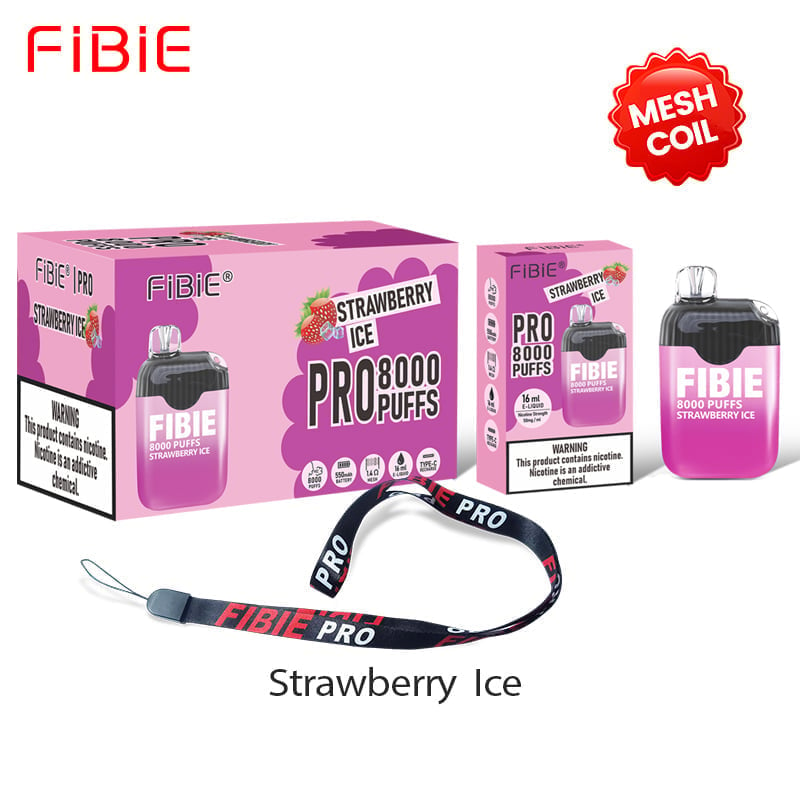 FIBIE  8000 Puffs Disposable Vapor Wands (10 Flavors Collection)