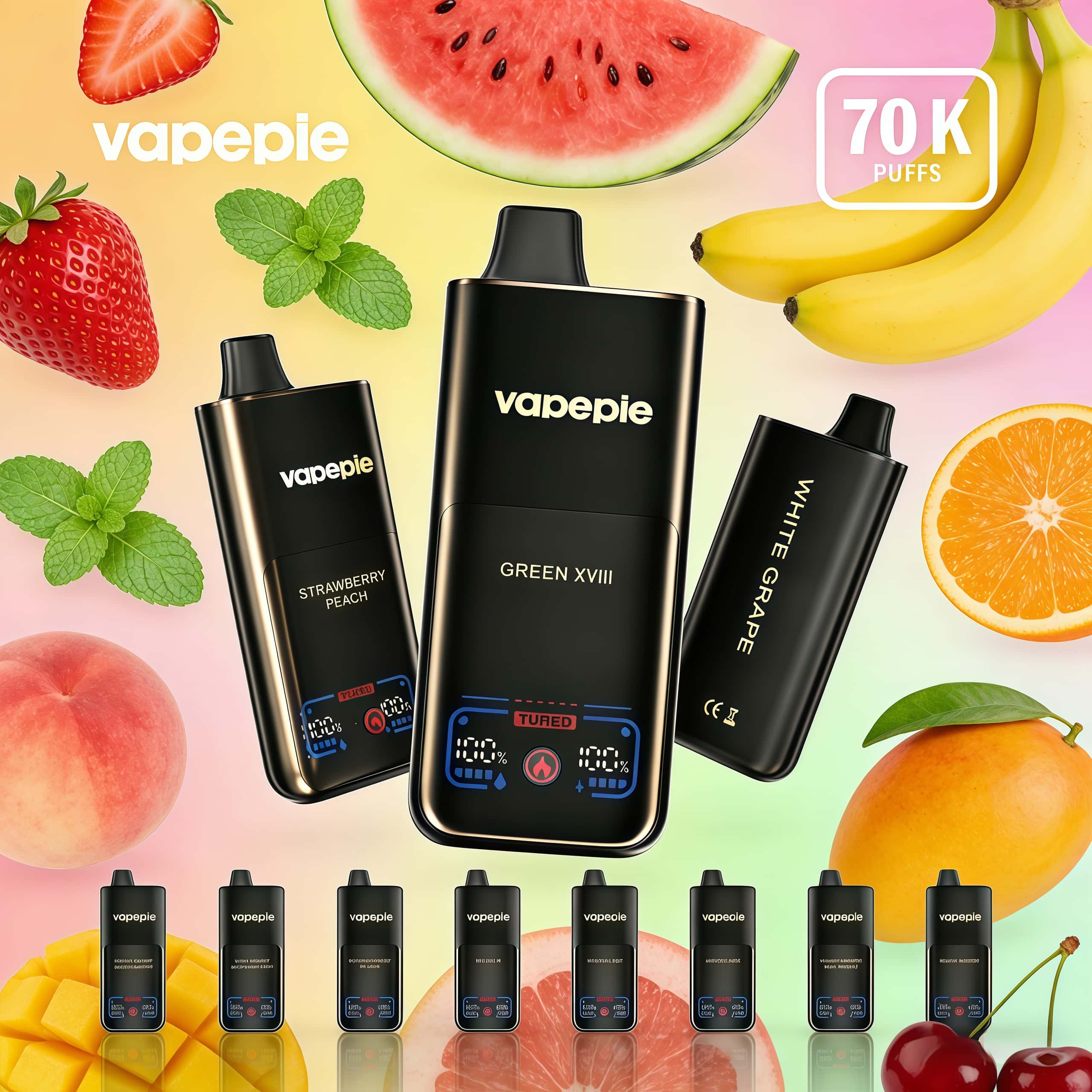 VAPEPIE 70000 Puffs Max Cloud Max Run Disposable Vape