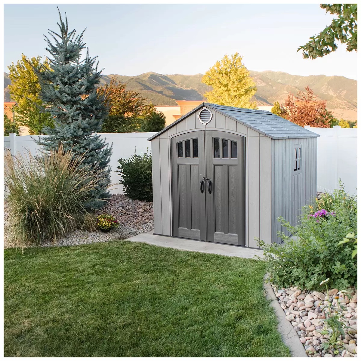 limited time sale Resin Outdoor Storage Shed Kit Store clearance