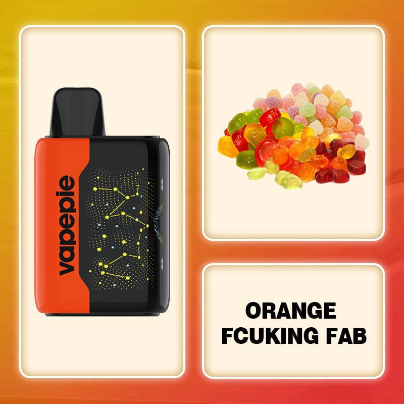 VAPEPIE 25000 PUFFS - ORANGE FCUKING FAB